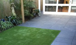 Stonedge Gardens Artarmon Synthetic Lawn and Paving Completed Project