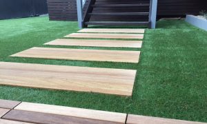 Stonedge Gardens Haberfield Synthetic Lawn and Planting Completed Project